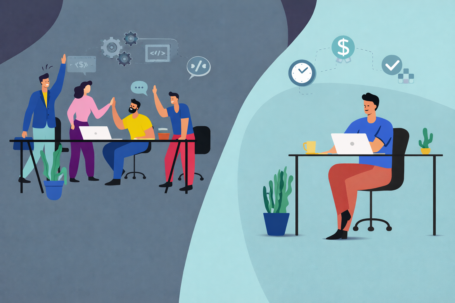 When to Hire a Freelancer vs. an Agency for Software Development