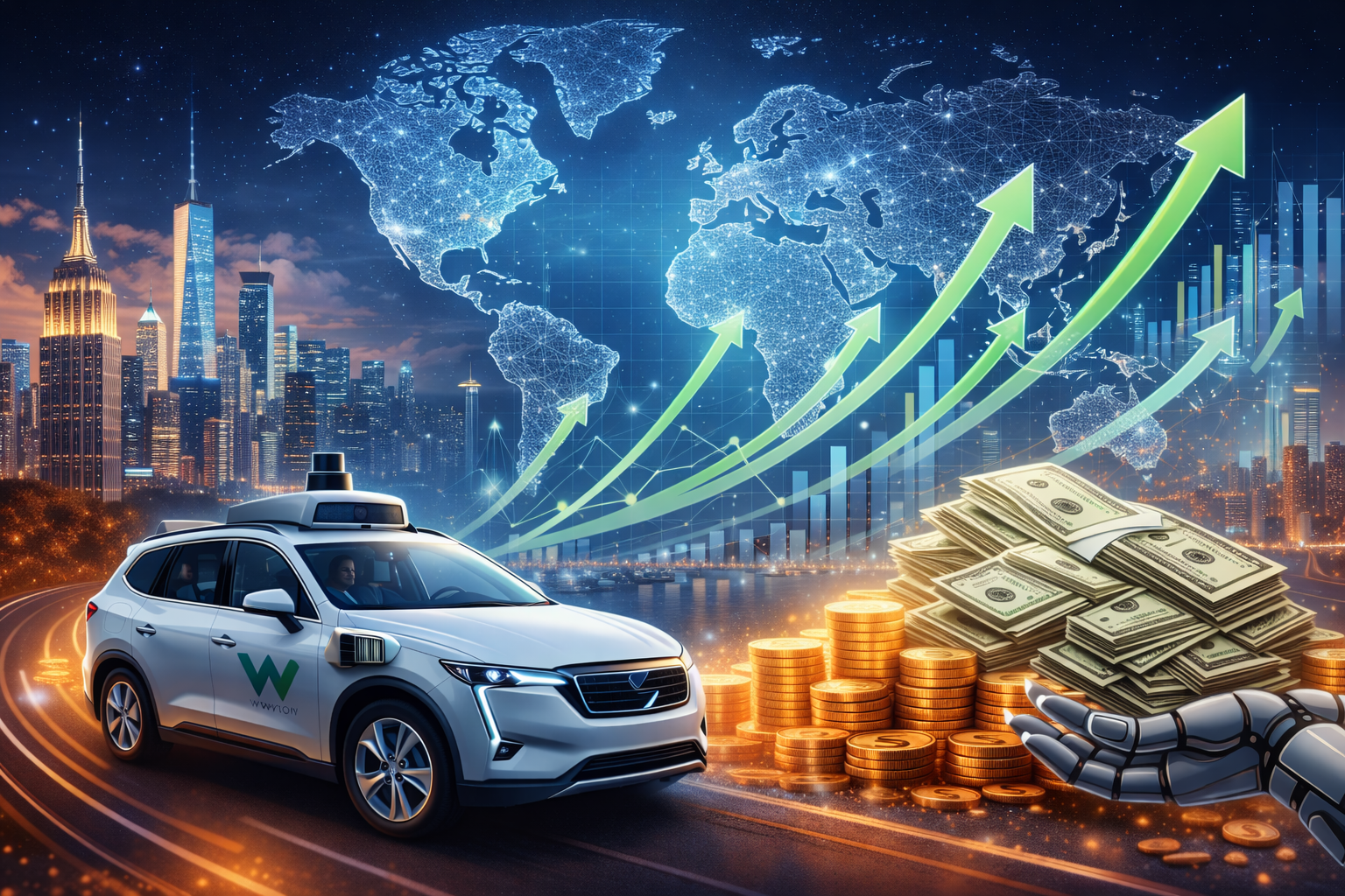 Waymo’s US$16B Raise and Its Impact on Global Growth