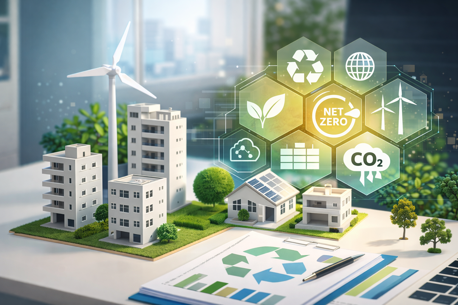 Smart building systems play a key role in advancing net-zero goals.