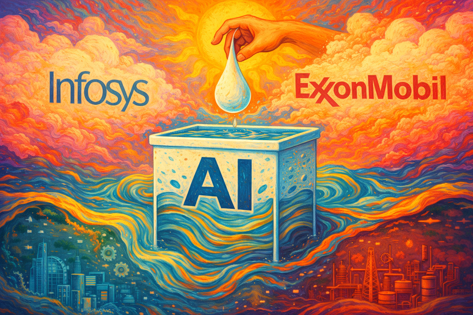 How ExxonMobil and Infosys Are Advancing AI-Driven Immersion Cooling