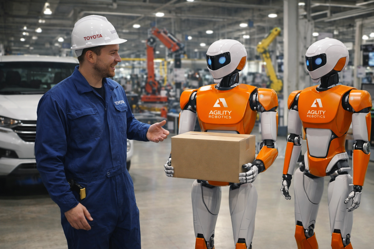 Toyota and Agility Robotics Partner to Advance Robots-as-a-Service