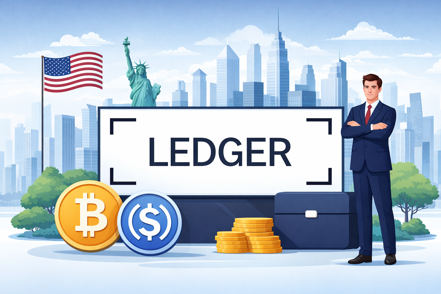 Ledger Advances U.S. Expansion Strategy with CFO Appointment and New York Office Launch