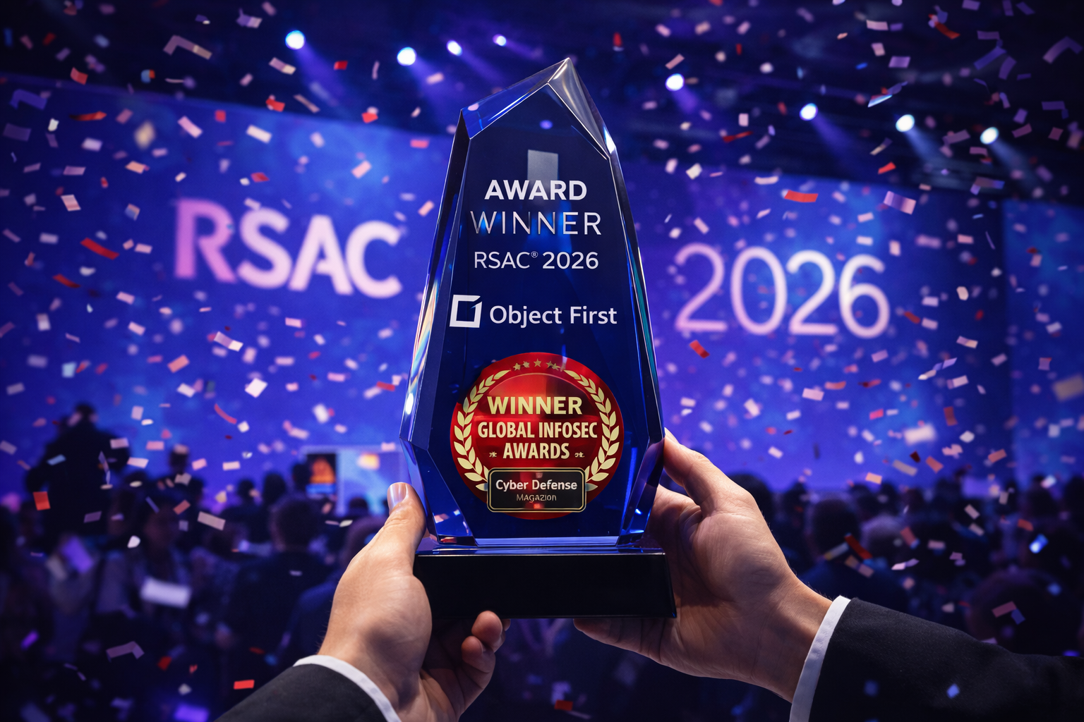 Object First Honored with Global InfoSec Award at RSAC 2026 by Cyber Defense Magazine