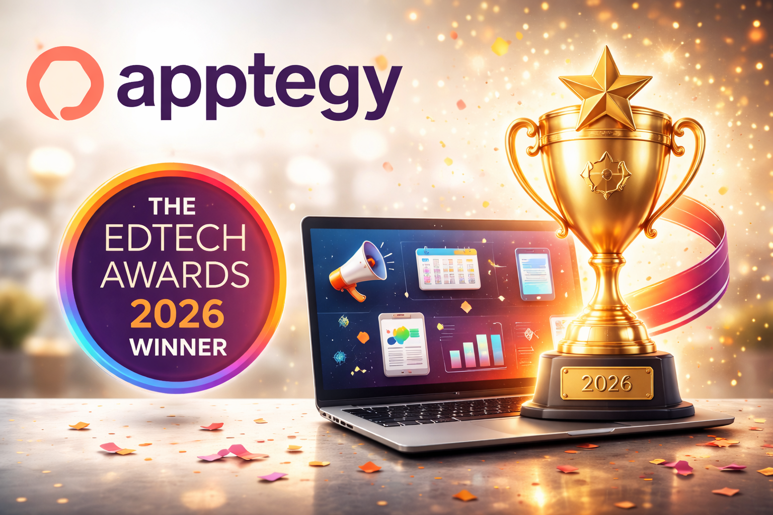 Apptegy Earns Top Administrative Solution Honor in 2026 EdTech Awards