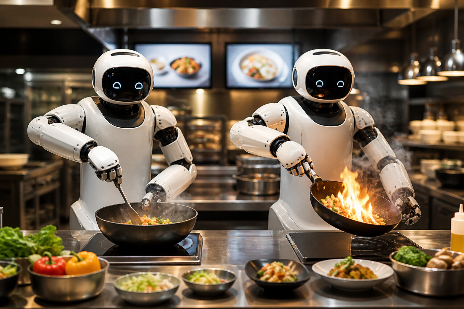 SoftBank Robotics Introduces STEAMA and FLAMA Cooking Robots to U.S. Market