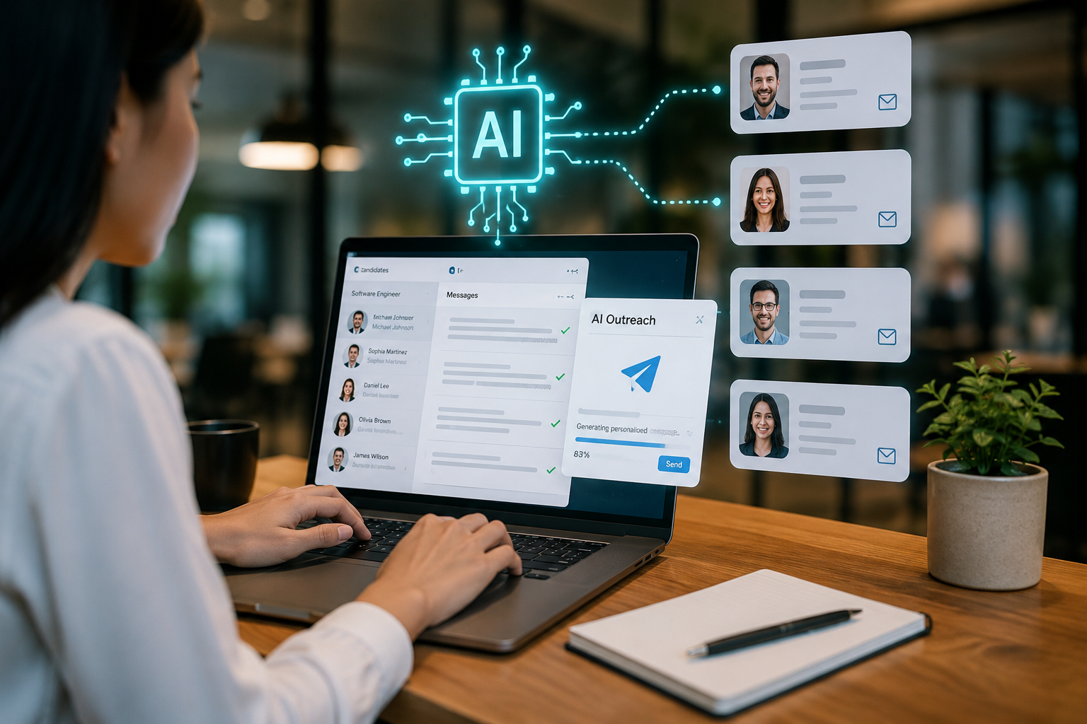 ZipRecruiter Introduces AI-Powered Feature to Automate Recruiter Outreach