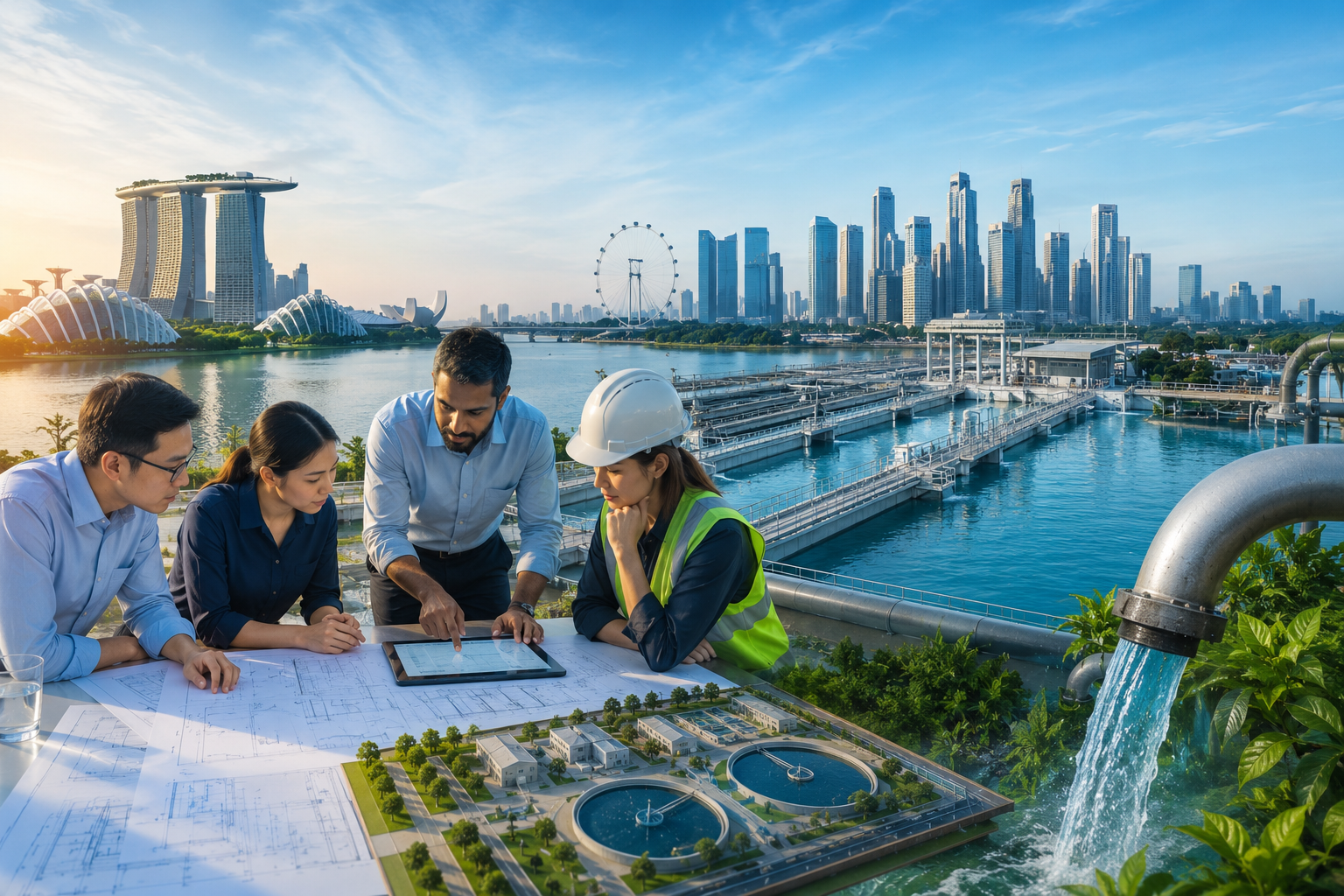 Jacobs Supports Singapore’s Water Security Goals Through New Feasibility Study