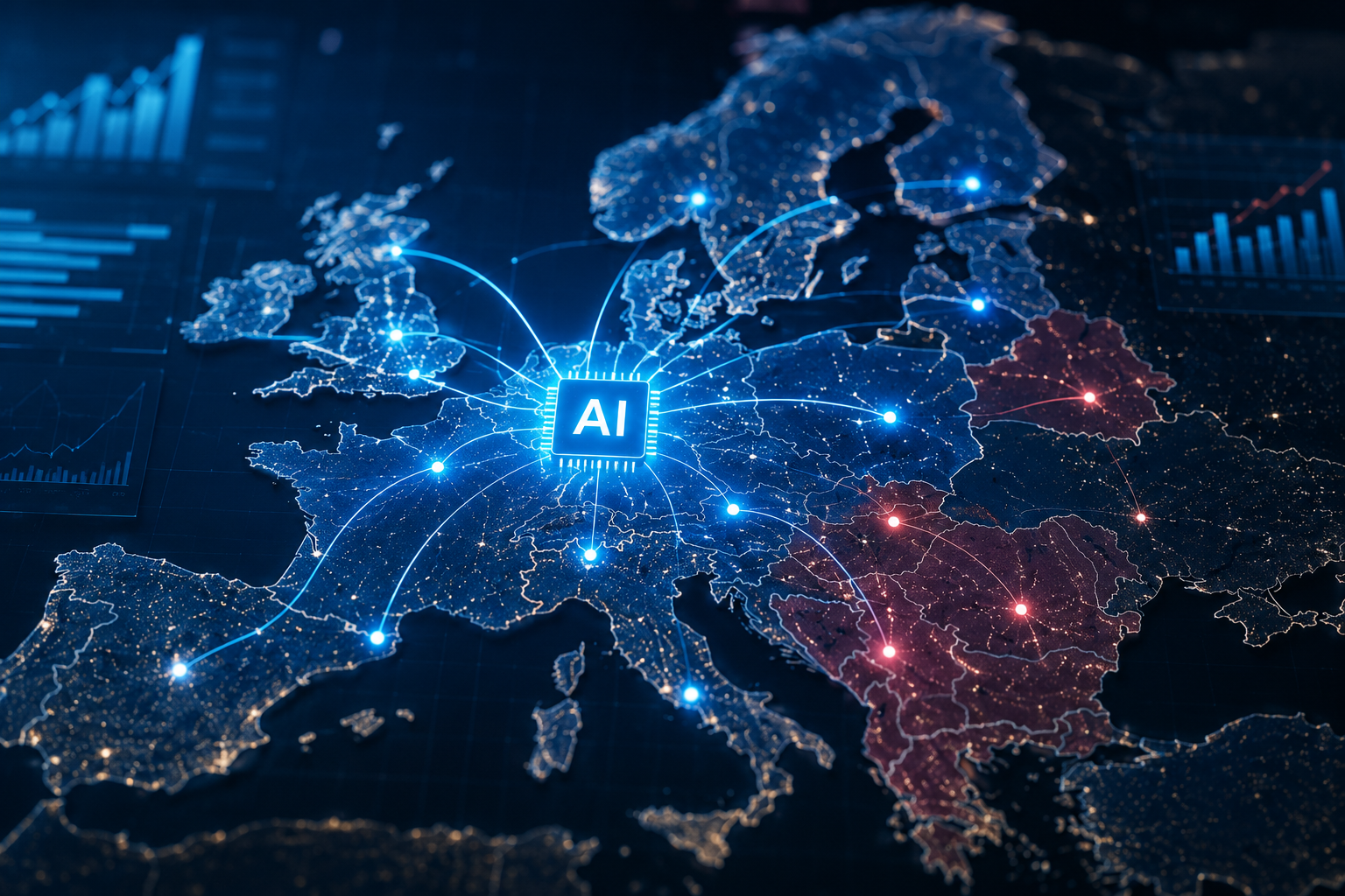 AI Growth Accelerates Across Europe, but Uneven Progress Remains a Challenge