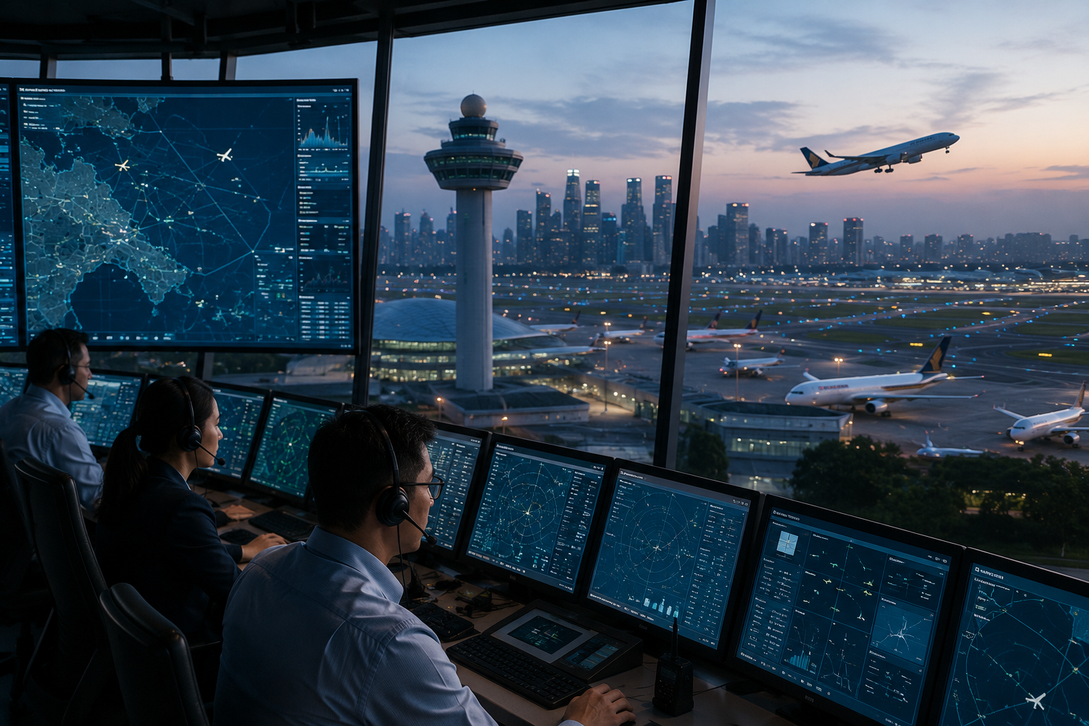 Singapore Chooses Thales to Modernize Air Traffic Management with AI