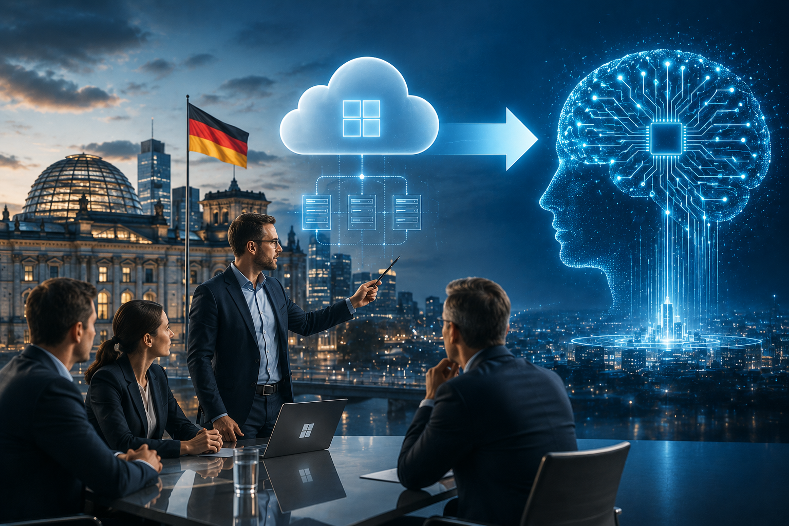 German Companies Shift Microsoft Strategies from Cloud to AI