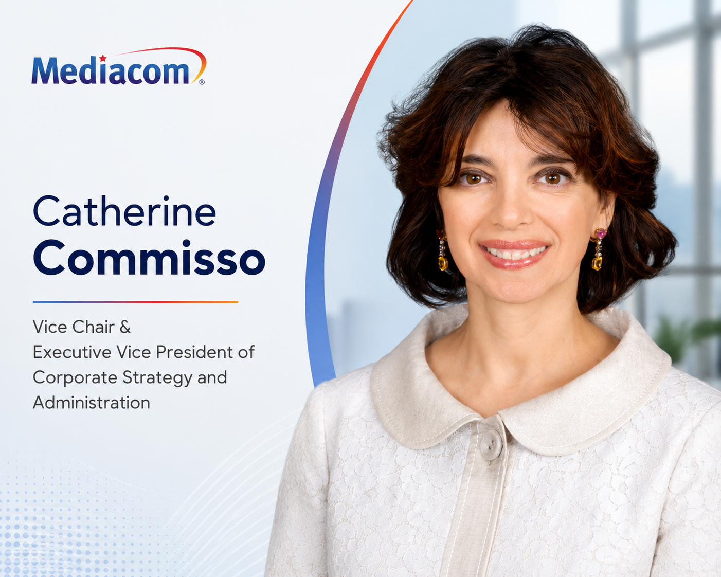 Mediacom Appoints Catherine Commisso as Vice Chair and EVP of Corporate Strategy